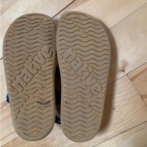 Dark blue native kid sandal 13 - Picture 2 of 4